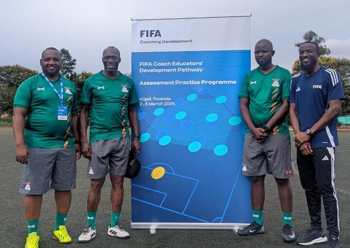 4 Zambian coaches complete FIFA Educator Diploma Programme