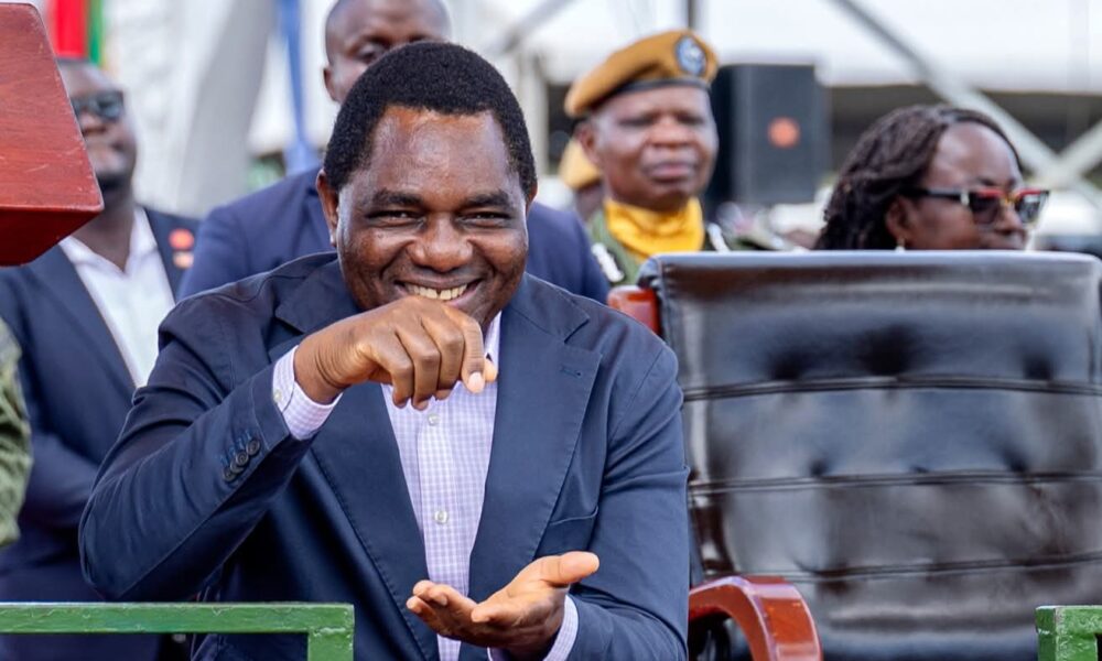 President Hichilema launches job opportunities App for youths